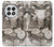 W1681 Steampunk Drawing Case Cover Custodia e Flip Case per OnePlus 13