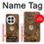 W3401 Clock Gear Steampunk Case Cover Custodia e Flip Case per OnePlus 13