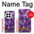 W3713 Purple Quartz Amethyst Graphic Printed Case Cover Custodia e Flip Case per OnePlus 13
