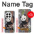 W3793 Cute Baby Panda Snow Painting Case Cover Custodia e Flip Case per OnePlus 13