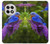W1565 Bluebird of Happiness Blue Bird Case Cover Custodia e Flip Case per OnePlus 13R