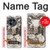 W1681 Steampunk Drawing Case Cover Custodia e Flip Case per OnePlus 13R