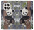 W3793 Cute Baby Panda Snow Painting Case Cover Custodia e Flip Case per OnePlus 13R