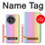W3849 Colorful Vertical Colors Case Cover Custodia e Flip Case per OnePlus 13R