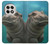W3871 Cute Baby Hippo Hippopotamus Case Cover Custodia e Flip Case per OnePlus 13R