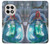 W3912 Cute Little Mermaid Aqua Spa Case Cover Custodia e Flip Case per OnePlus 13R