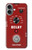 W4011 Red Guitar Analog Delay Graphic Case Cover Custodia e Flip Case per iPhone 16 plus