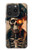 W4018 Steampunk Pirate Skull Case Cover Custodia e Flip Case per iPhone 15 Pro