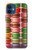 W3974 Colorful Macaron Case Cover Custodia e Flip Case per iPhone 12 mini