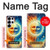 W3966 Artistic Sun Moon Case Cover Custodia e Flip Case per Samsung Galaxy S25 Ultra