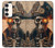 W4018 Steampunk Pirate Skull Case Cover Custodia e Flip Case per Samsung Galaxy S23 Plus
