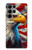 W3967 Bald Eagle American Flag Case Cover Custodia e Flip Case per Samsung Galaxy S23 Ultra