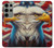 W3967 Bald Eagle American Flag Case Cover Custodia e Flip Case per Samsung Galaxy S23 Ultra