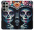 W3990 Girl Skull Steam Punk Gothic Case Cover Custodia e Flip Case per Samsung Galaxy S23 Ultra