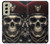 W4014 Skull Soldier Army Case Cover Custodia e Flip Case per Samsung Galaxy S21 FE 5G