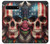 W4015 Skull American Flag Case Cover Custodia e Flip Case per Samsung Galaxy S10 5G