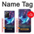 W3982 Dream Whale Colorful Nebula Case Cover Custodia e Flip Case per Samsung Galaxy Note 20 Ultra, Ultra 5G