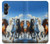 W3996 Horse Running Case Cover Custodia e Flip Case per Samsung Galaxy A05s