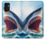 W4004 Oil Color Painting Giant Shark Case Cover Custodia e Flip Case per Samsung Galaxy A13 5G