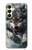 W3965 Angry Wolf Running Case Cover Custodia e Flip Case per Samsung Galaxy A25 5G