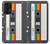 W4023 Vintage Rainbow Compact Cassette Case Cover Custodia e Flip Case per Samsung Galaxy A33 5G