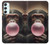W3973 Chimpanzee Blowing Pink Bubblegum Case Cover Custodia e Flip Case per Samsung Galaxy A34 5G