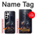 W3972 Burned Acoustic Guitar Graphic Case Cover Custodia e Flip Case per Samsung Galaxy A35 5G
