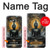 W3968 Black Buddha Case Cover Custodia e Flip Case per Samsung Galaxy J3 (2016)
