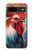 W3987 French Rooster Case Cover Custodia e Flip Case per Google Pixel 8a
