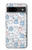 W4013 Seamless Cute Ghost Pattern Case Cover Custodia e Flip Case per Google Pixel 8a
