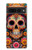 W3999 Mexican Skull Painting Case Cover Custodia e Flip Case per Google Pixel 7 Pro