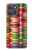 W3974 Colorful Macaron Case Cover Custodia e Flip Case per Motorola Moto G Power (2025)