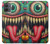W4000 Monster Graffiti Wall Art Case Cover Custodia e Flip Case per Motorola Moto G14
