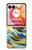 W4005 Oil Color Painting Great Waves Case Cover Custodia e Flip Case per Motorola Razr 50 Ultra