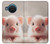 W3979 Cute Baby Pig Case Cover Custodia e Flip Case per Nokia X20
