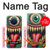 W4000 Monster Graffiti Wall Art Case Cover Custodia e Flip Case per Nokia X20