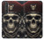 W4014 Skull Soldier Army Case Cover Custodia e Flip Case per Sony Xperia 1 III
