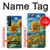 W4019 Sunflower Van Gogh Style Case Cover Custodia e Flip Case per Sony Xperia 1 III