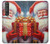 W4029 Xmas Smiling Santa Claus Gift Box Case Cover Custodia e Flip Case per Sony Xperia 1 III