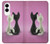W1832 Love Cat Case Cover Custodia e Flip Case per Samsung Galaxy S25 Edge