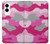 W2525 Pink Camo Camouflage Case Cover Custodia e Flip Case per Samsung Galaxy S25 Edge