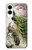 W2773 Peacock Chinese Brush Painting Case Cover Custodia e Flip Case per Samsung Galaxy S25 Edge