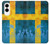 W2990 Sweden Football Soccer Case Cover Custodia e Flip Case per Samsung Galaxy S25 Edge