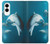 W3878 Dolphin Case Cover Custodia e Flip Case per Samsung Galaxy S25 Edge