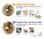 W1702 Tiki Man Toilet Case Cover Custodia e Flip Case per Samsung Galaxy XCover7