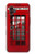 W0058 British Red Telephone Box Case Cover Custodia e Flip Case per Samsung Galaxy XCover7 Pro