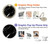 W2895 Black Marble Graphic Printed Case Cover Custodia e Flip Case per Samsung Galaxy XCover7 Pro