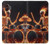 W3985 Fire Skull Drummer Case Cover Custodia e Flip Case per Samsung Galaxy XCover7 Pro