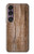 W0599 Wood Graphic Printed Case Cover Custodia e Flip Case per Sony Xperia 1 VII