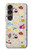 W2321 Food and Drink Seamless Case Cover Custodia e Flip Case per Sony Xperia 1 VII